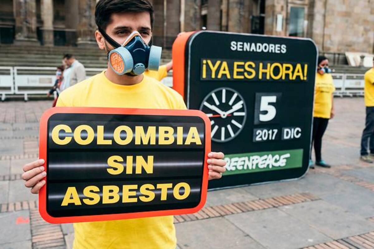Congreso prohibe uso de asbesto en Colombia