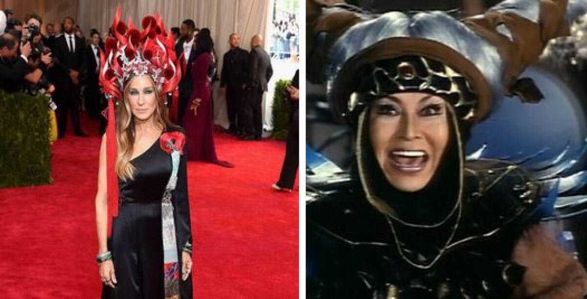 Memes del vestido de Sarah Jessica Parker.