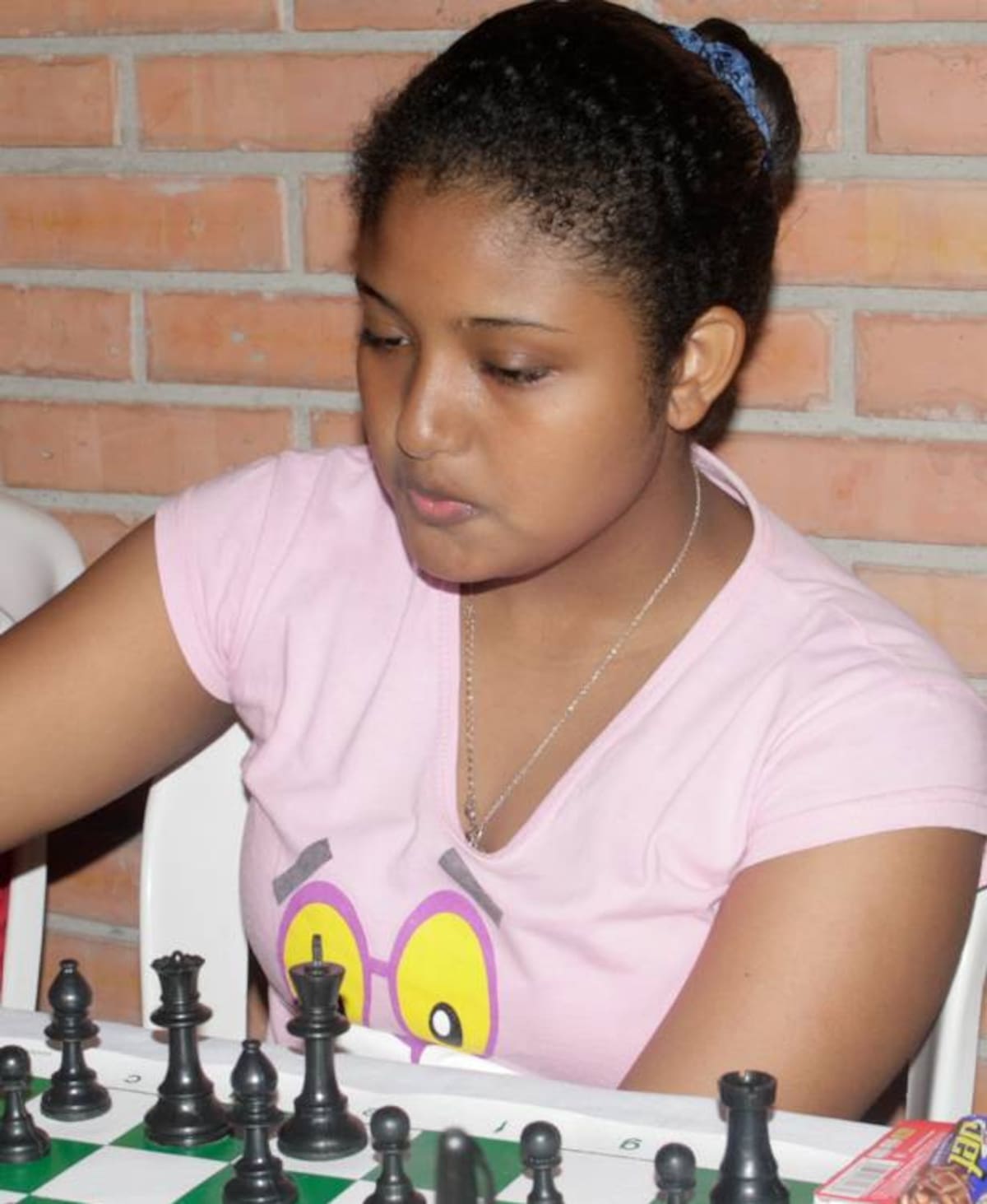 Luisa Fernanda Mercado, ajedrecista. Archivo