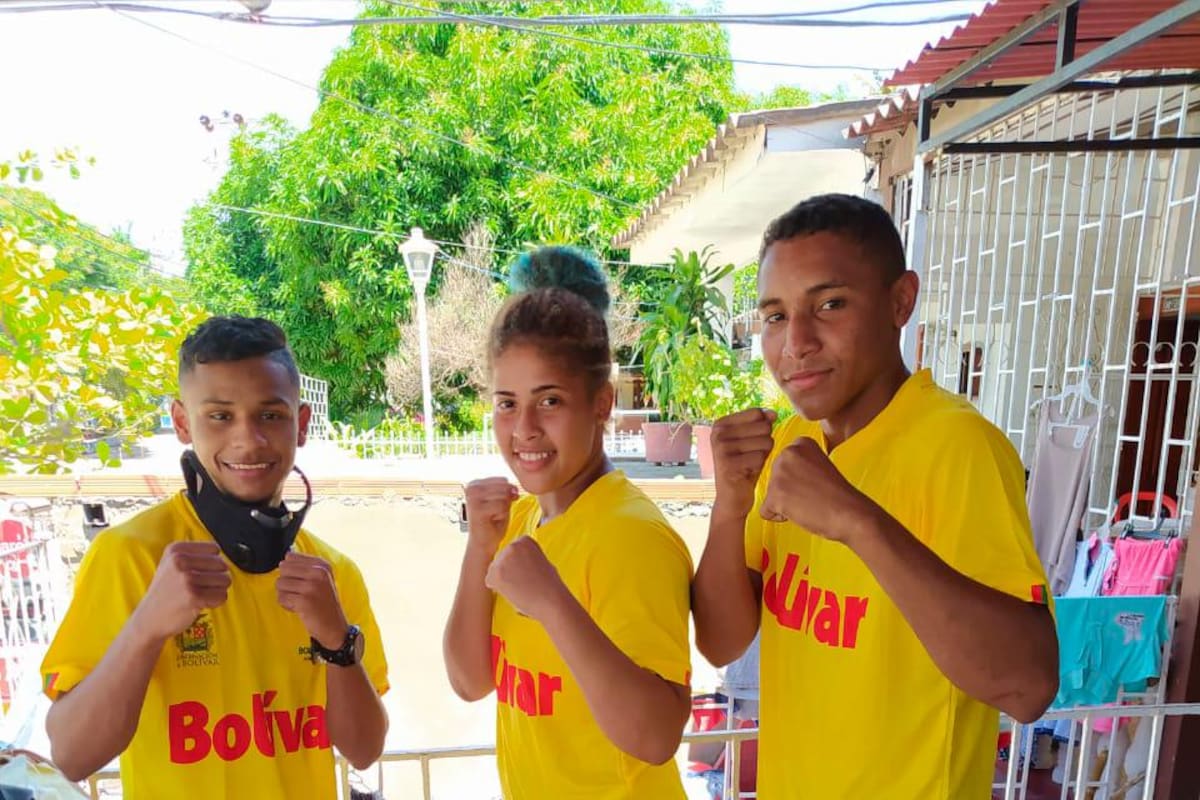 Carlos Utria, Yeferson Villa y Shelsin Salinas, a la selección Colombia de Boxeo Juvenil