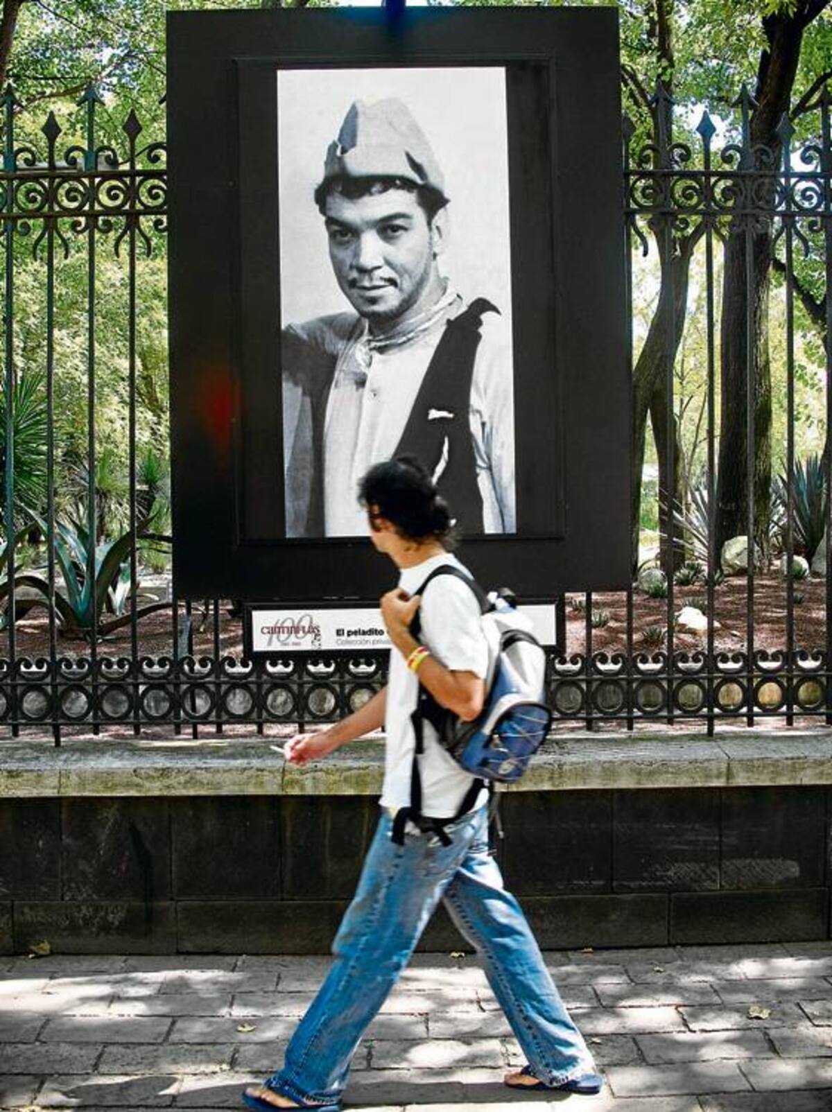 La imagen de Cantinflas es parte del patrimonio de los mexicanos. AFP