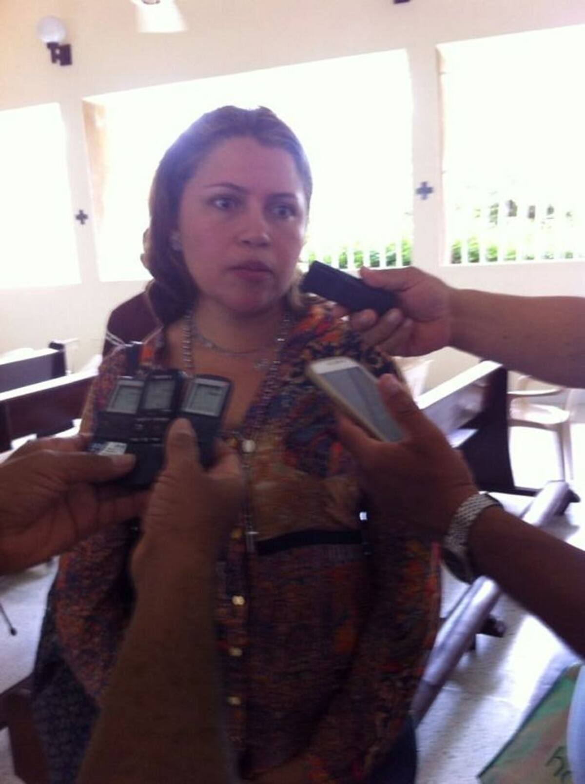 María Isabel Valencia, esposa del desaparecido Jairo Zapa. ARCHIVO