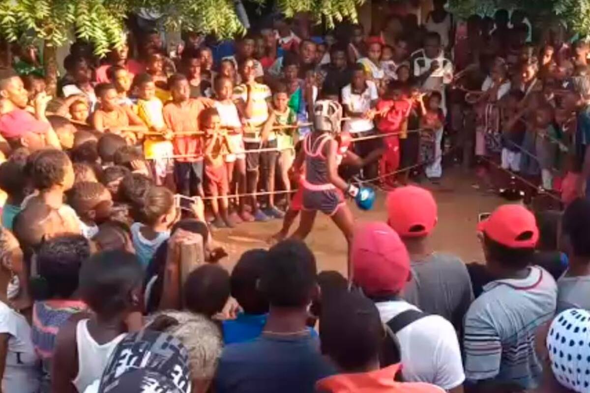 El video que inspira a Cruz, una niña de 13 años, a volver al ring