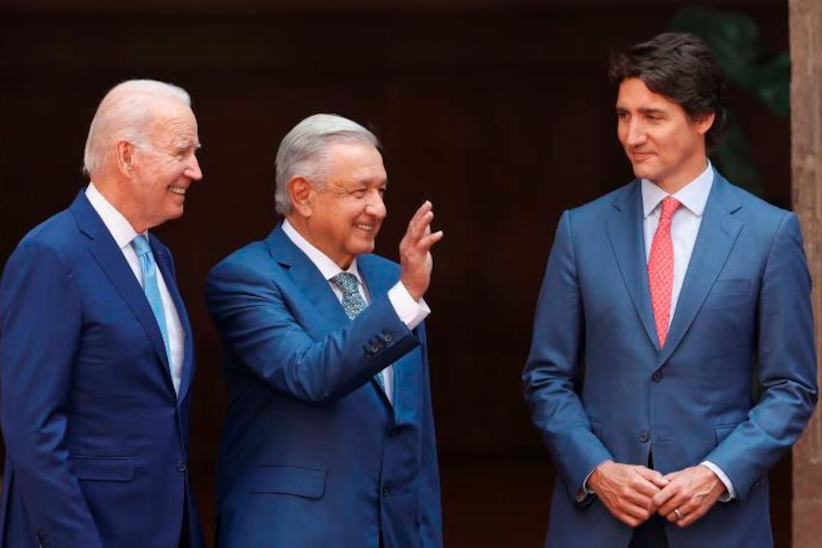 Biden, Trudeau y López Obrador abren cumbre trilateral en Ciudad de México