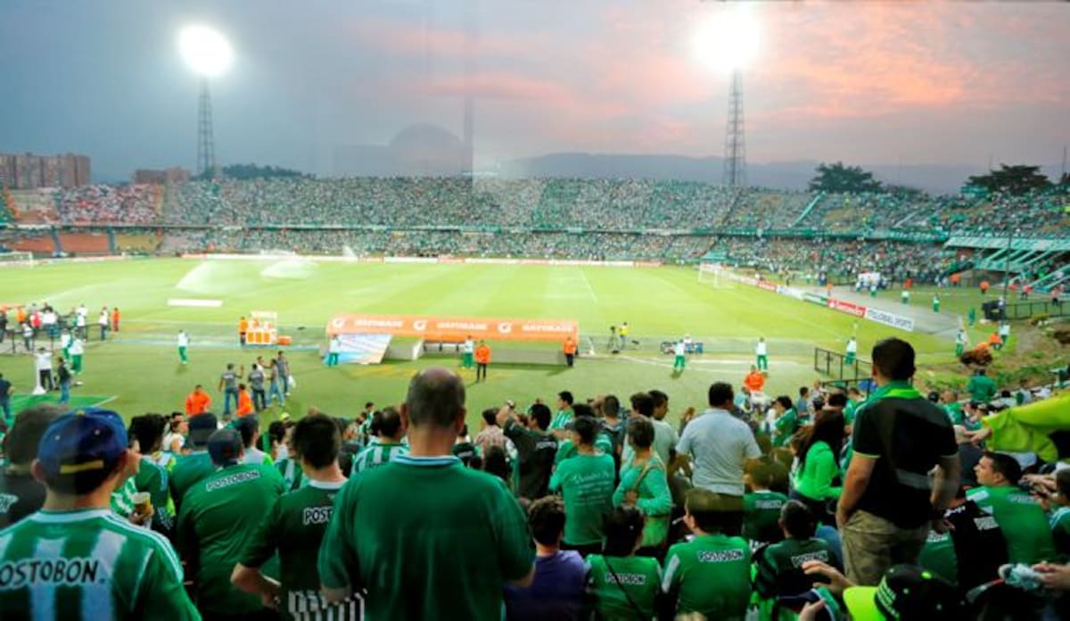 La tribuna norte no se abrirá para el próximo partido que Atlético Nacional jugará como local. COLPRENSA