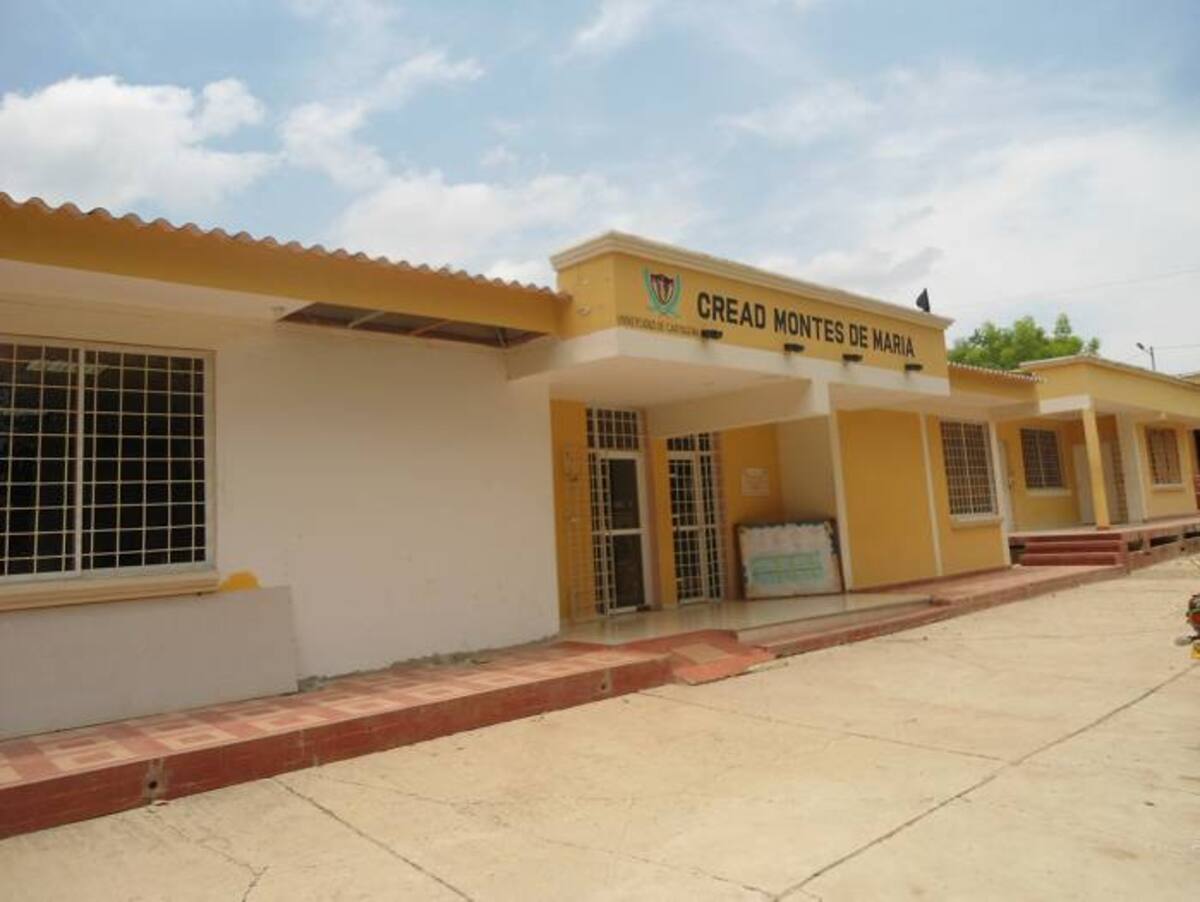 Cread de la Universidad de Cartagena, en El Carmen de Bolívar. LILA LEYVA VILLARREAL, CORRESPONSAL EL UNIVERSAL