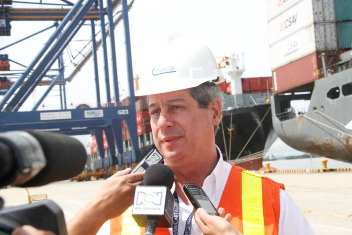 Juan Carlos Acosta, gerente de Contecar. OSCAR DÍAZ - EL UNIVERSAL