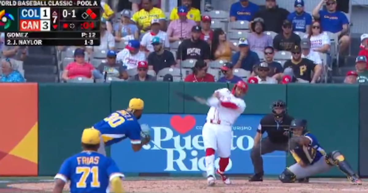 Colombia Continues to Disappoint in the World Baseball Classic