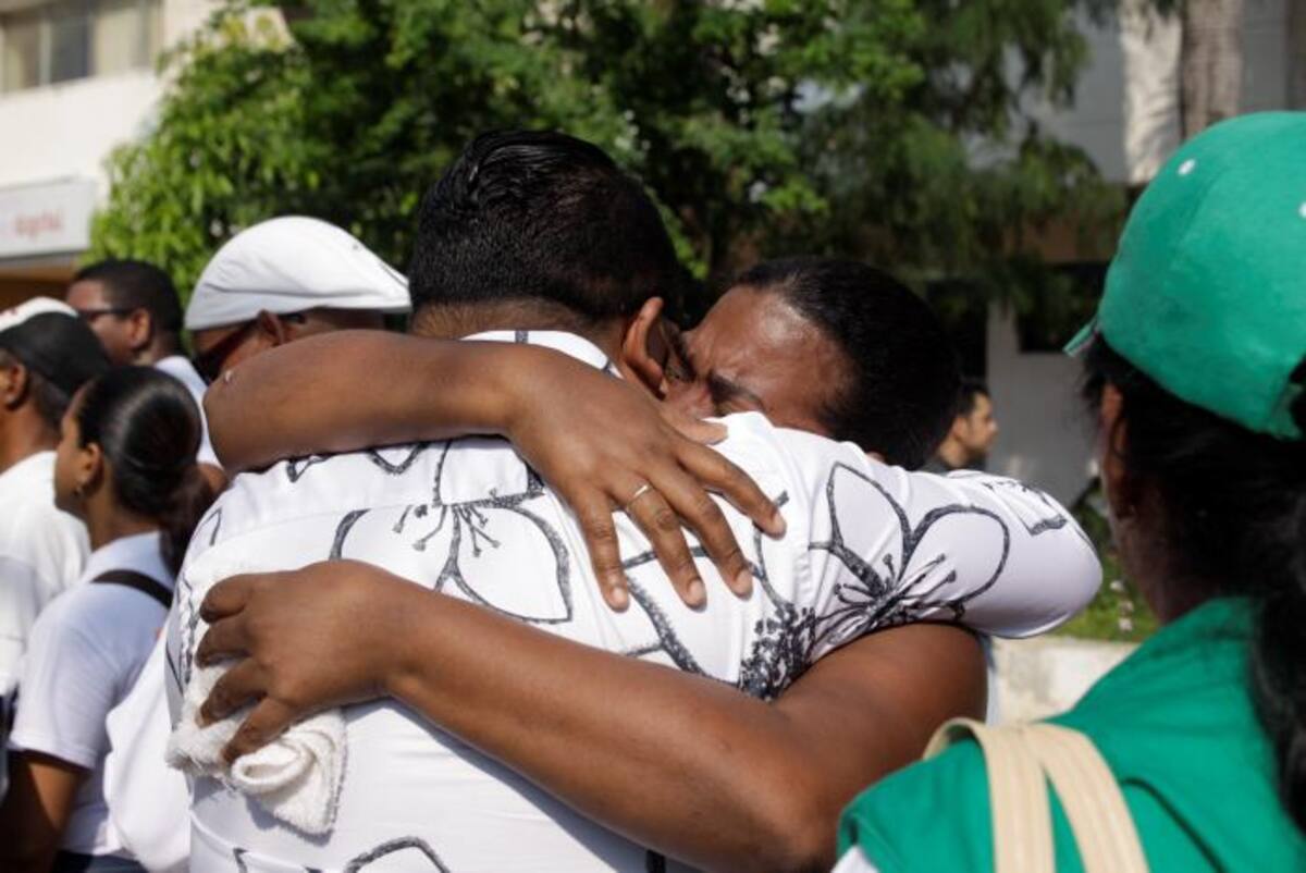 Los familiares de Jorge lamentaban su muerte y todavía piden justicia. Oscar Diaz/ El Universal