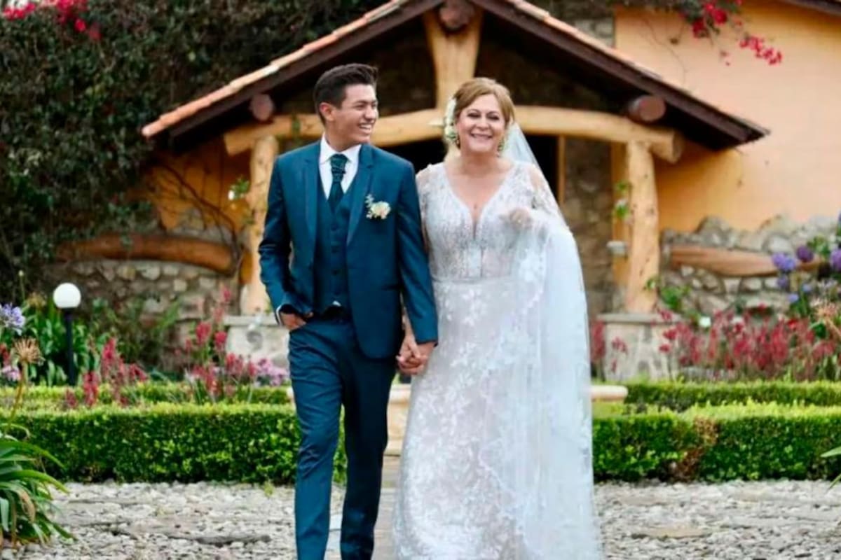 Alina Lozano comparte foto de cuando tenía la edad de su esposo