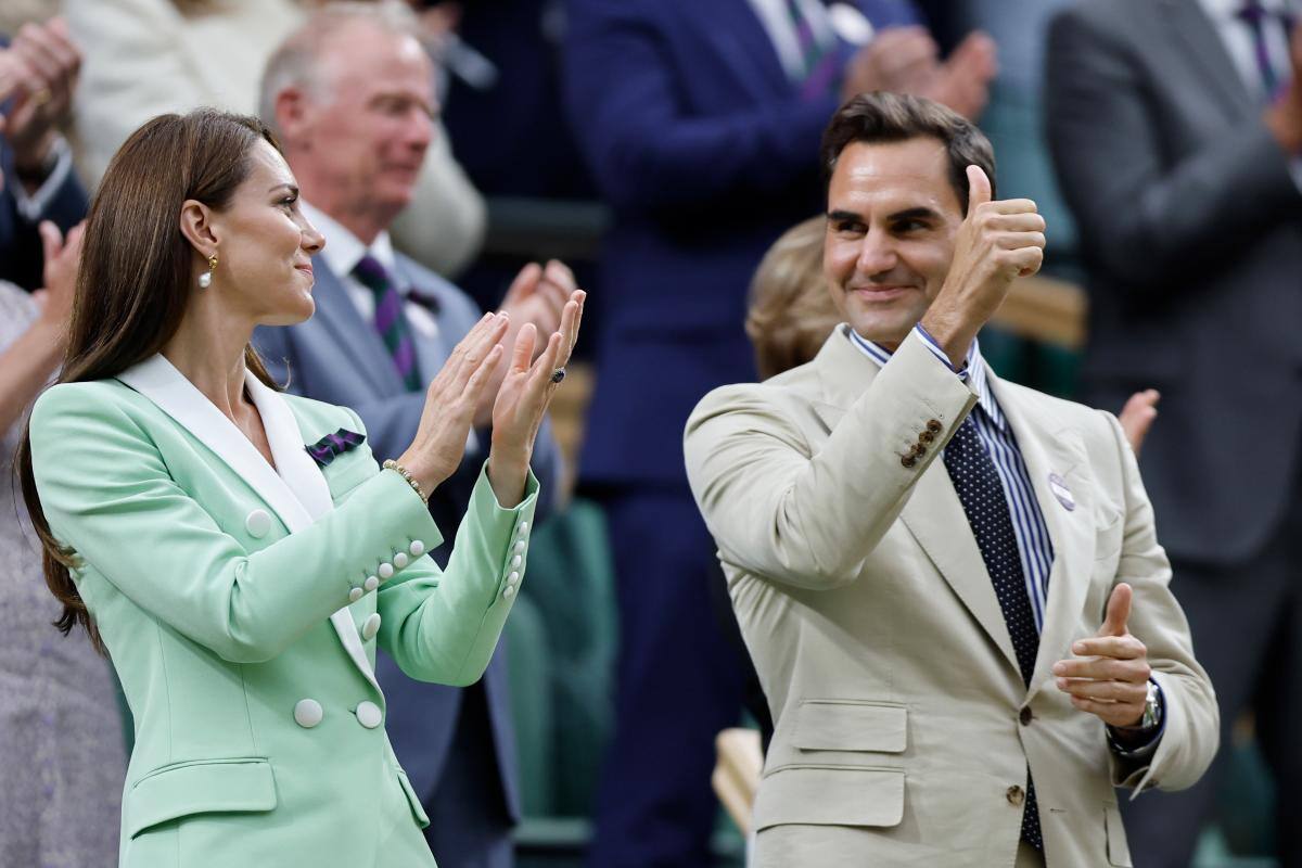 Wimbledon ovacionó a Roger Federer, leyenda del tenis
