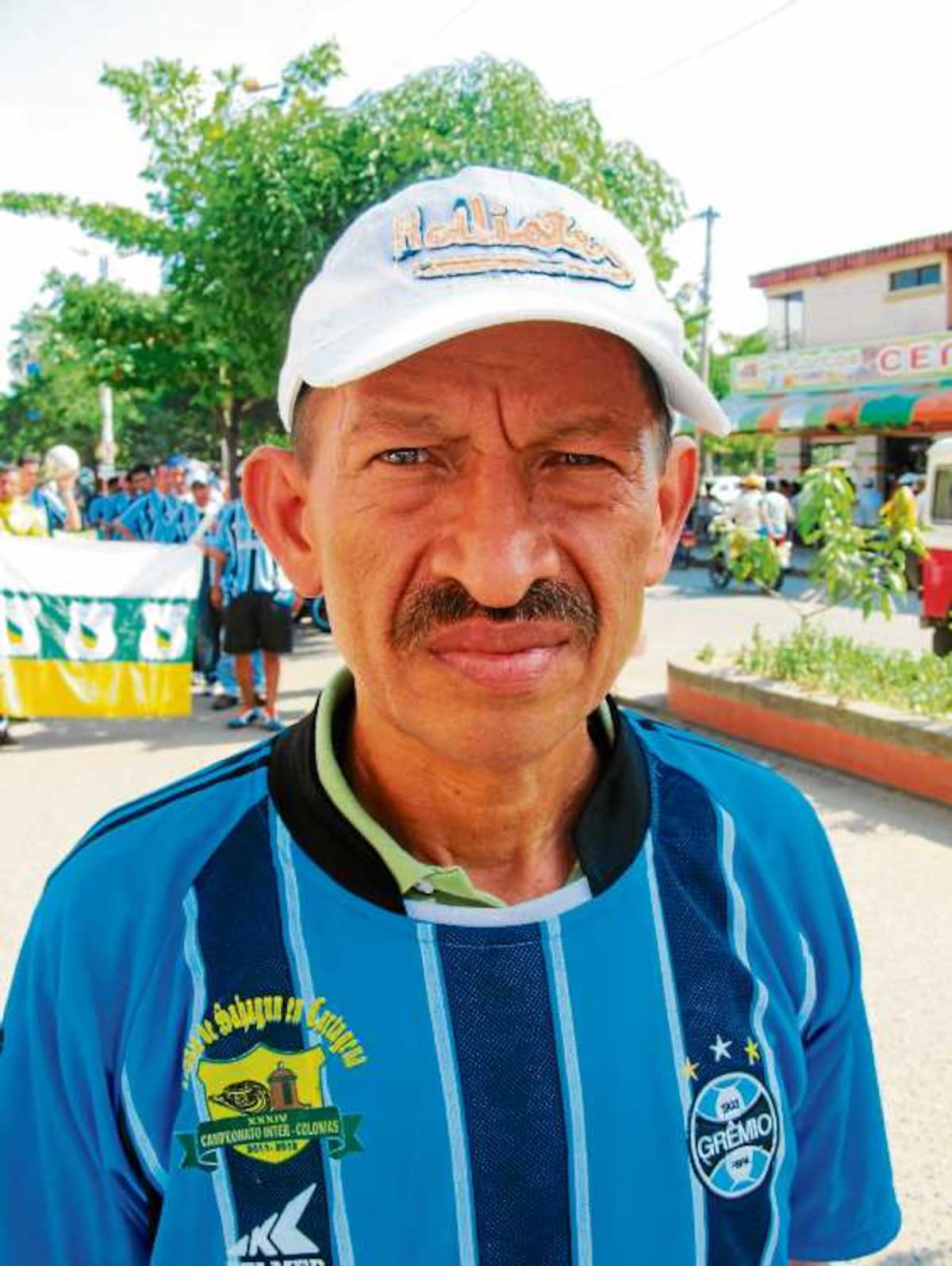 Leonel Rodríguez, dirigente deportivo que coordina el evento de fútbol Intercolonias.