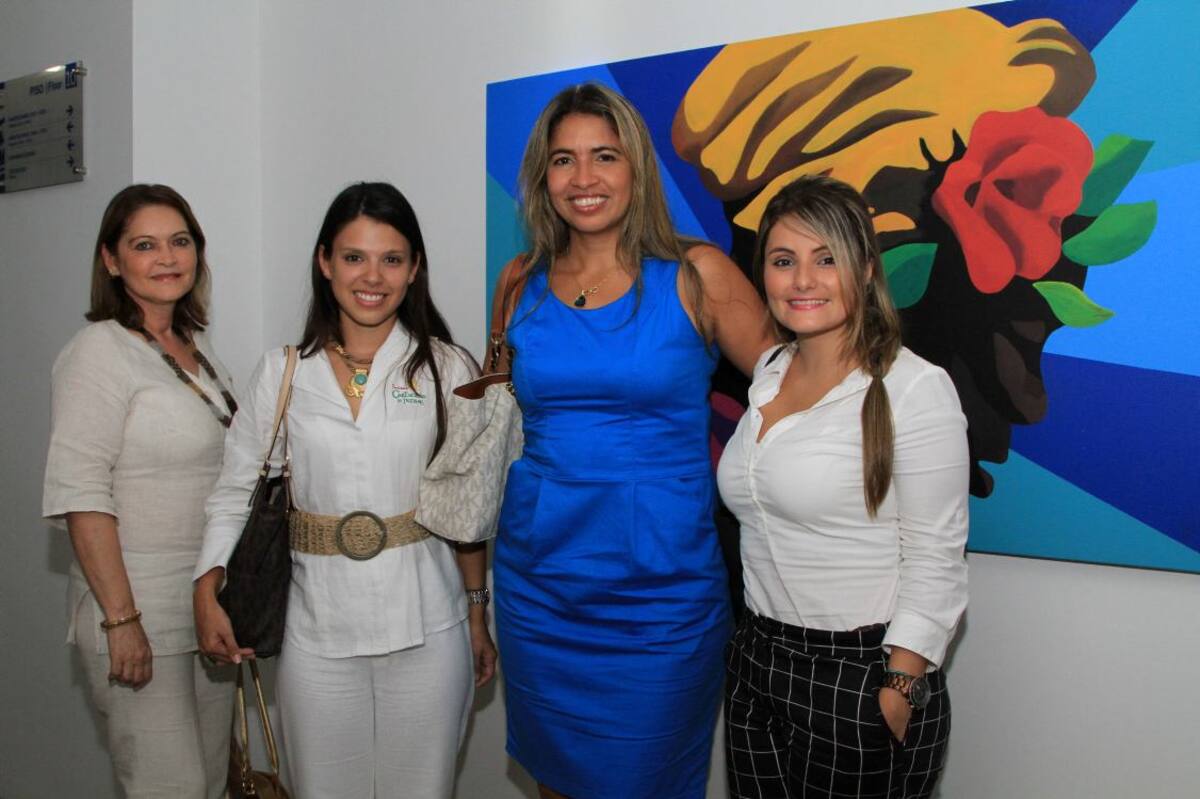 Lucy Rico, María Emilia Bonilla, Ana Leticia Escalante y Diana Mutis.