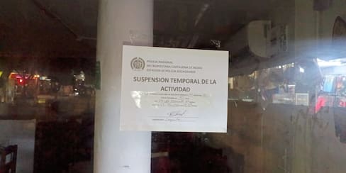 Siguen los operativos de control en Bocagrande, El Laguito y el Centro: sellan 8 comercios