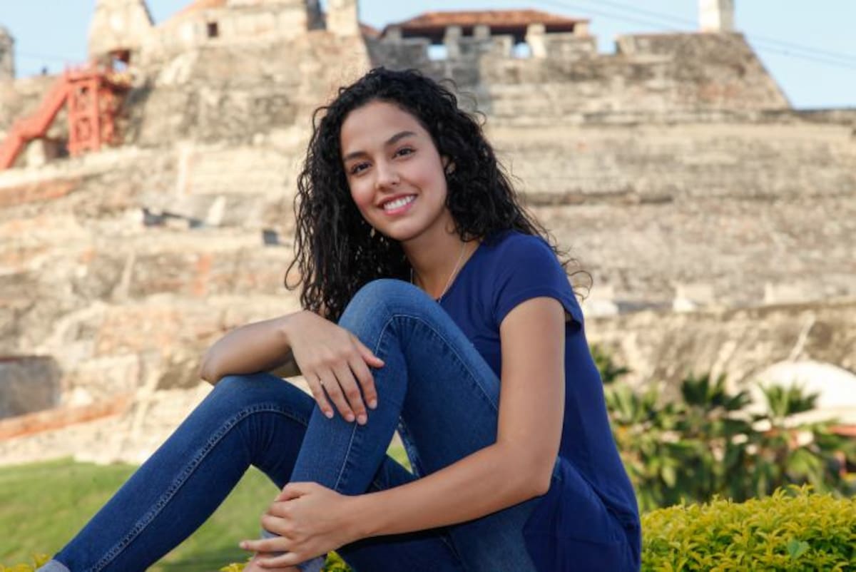 Ana María Estupiñán llegó a Cartagena para asistir a un evento de jóvenes en la iglesia Casa sobre la roca. AROLDO MESTRE - EL UNIVERSAL