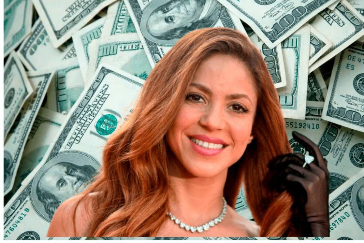 La millonaria suma de dinero que factura Shakira a la semana