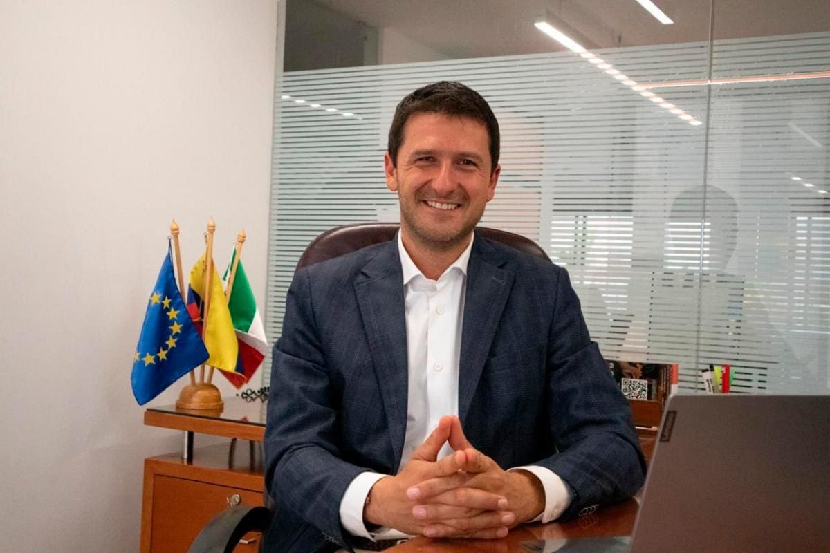Ángelo Gobbo, director ejecutivo de la Cámara de Comercio Italiana para Colombia. //Cortesía.