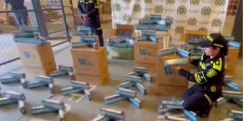 Esta fue la mercancía de contrabando hallada cerca al Ernesto Cortissoz