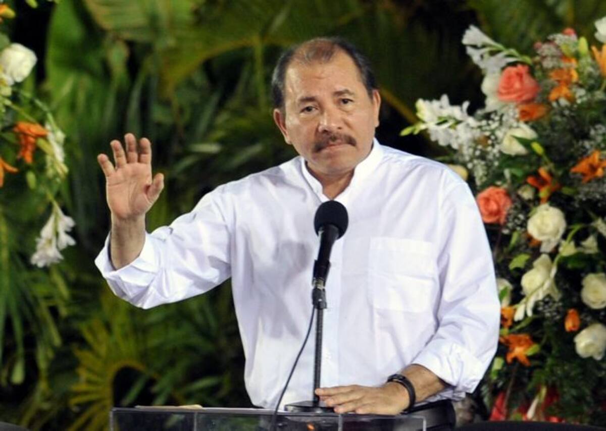 Daniel Ortega, presidente de Nicaragua. AFP HECTOR RETAMAL