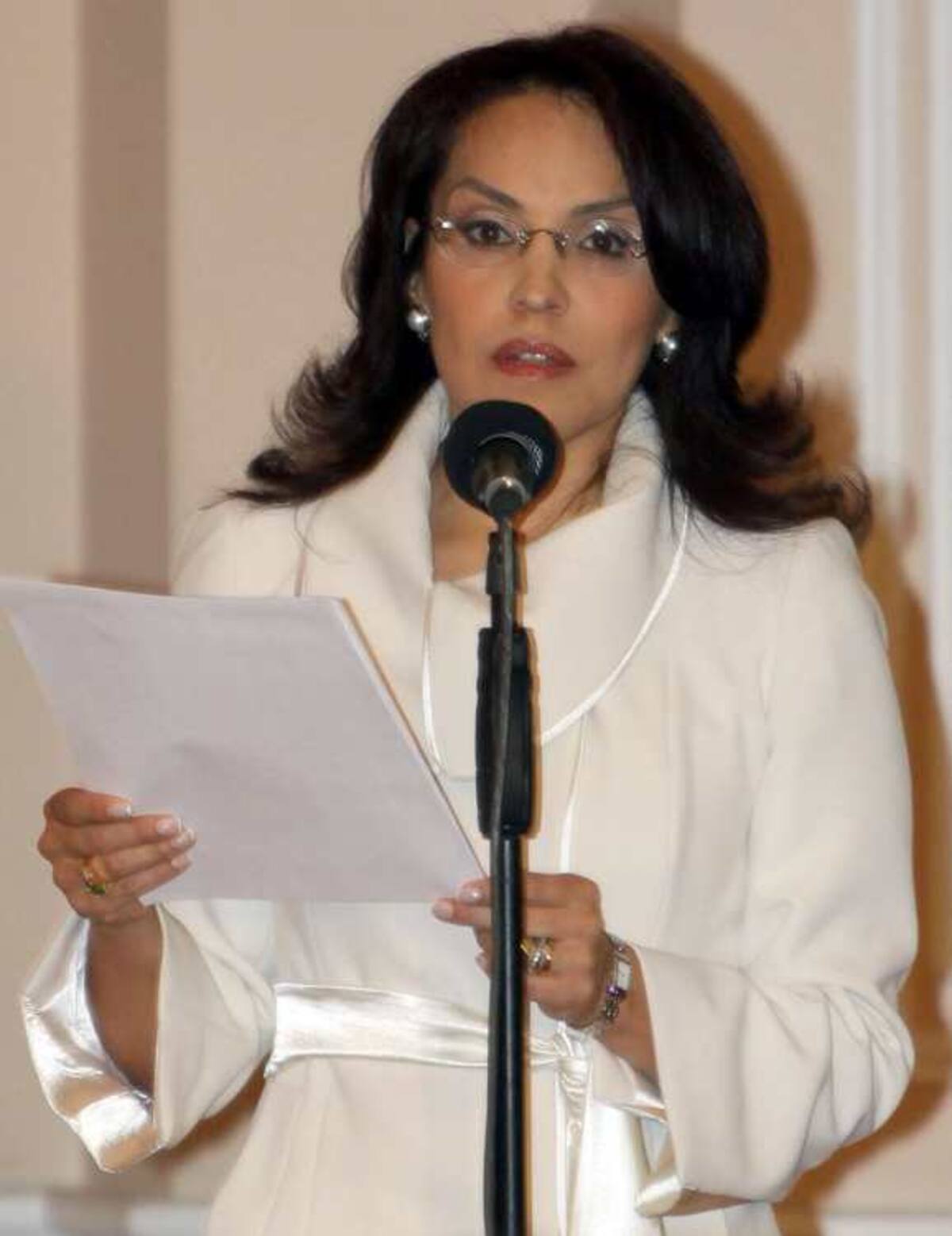 La Fiscal General de la Nación, Viviane Morales, esposa de Carlos Alonso Lucio. COLPRENSA