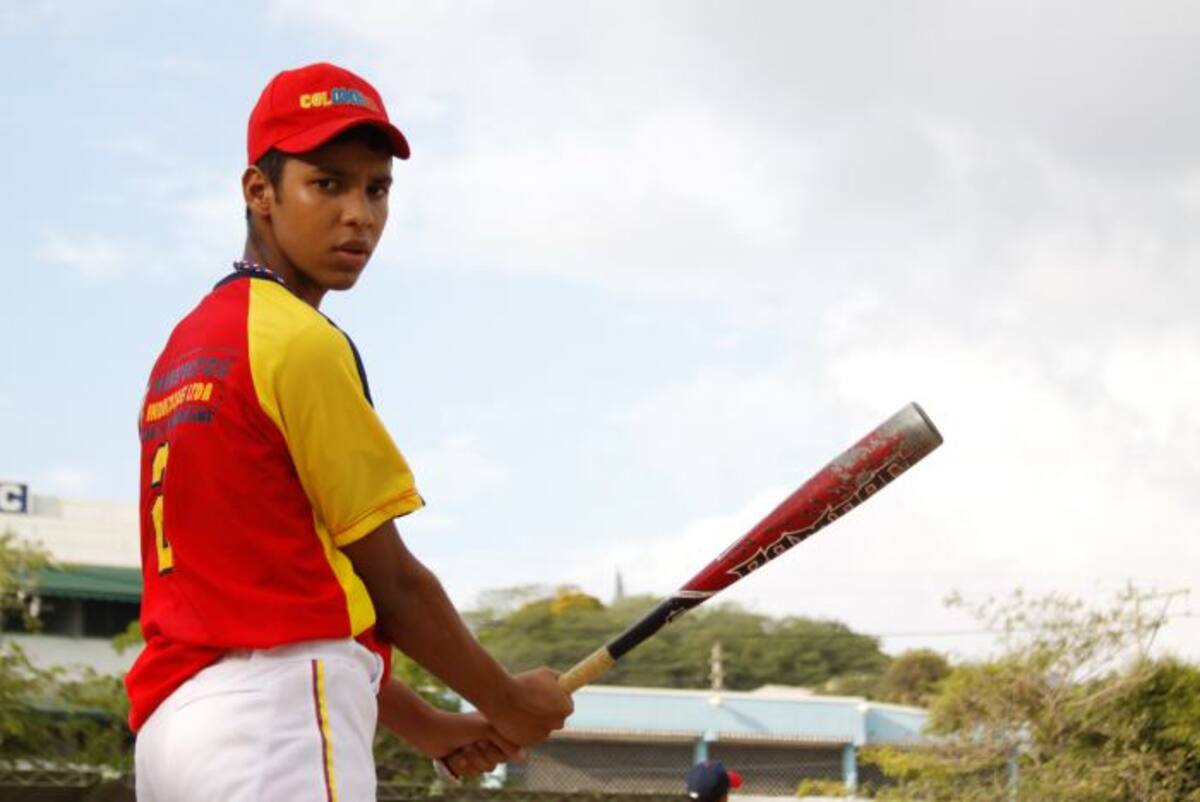 Rafael Meza sueña con llegar a Grandes Ligas. LORENA HENRÍQUEZ - EL UNIVERSAL