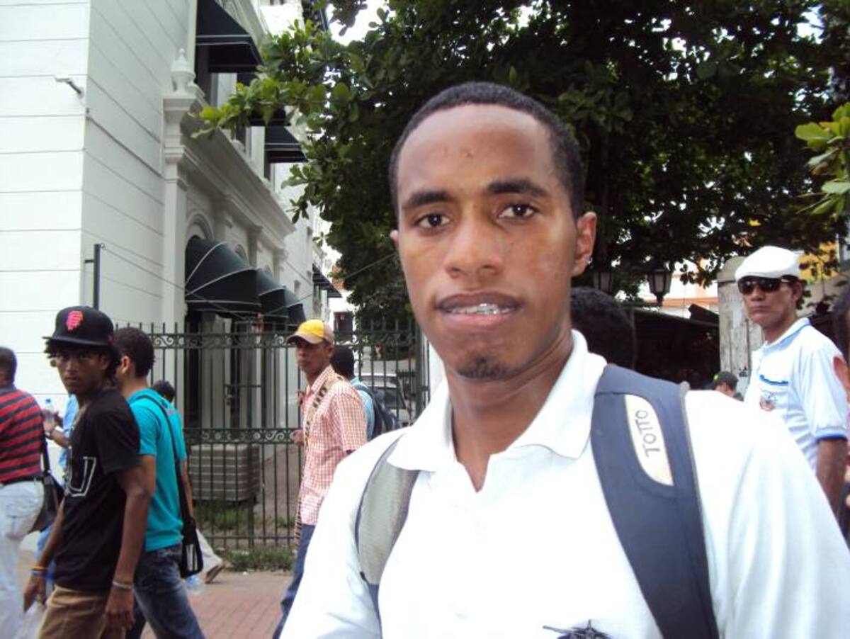 Ulises Rodríguez Utria, miembro de la asociación Colombiana de estudiantes universitarios Aceu ANLLY TATIANA FLÓREZ OSPINA - EL UNIVERSAL