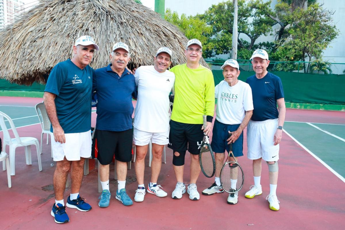 Magín Ortiga, Antonio Escalante, Roberto Eljaiek, Mauricio Bermúdez, Raimundo De Pombo y Javier Benedetti.//