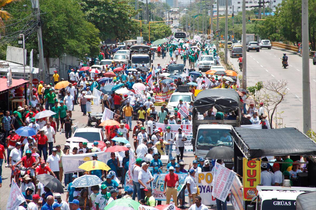 Centrales obreras marcharán el 7 de junio: este será el recorrido