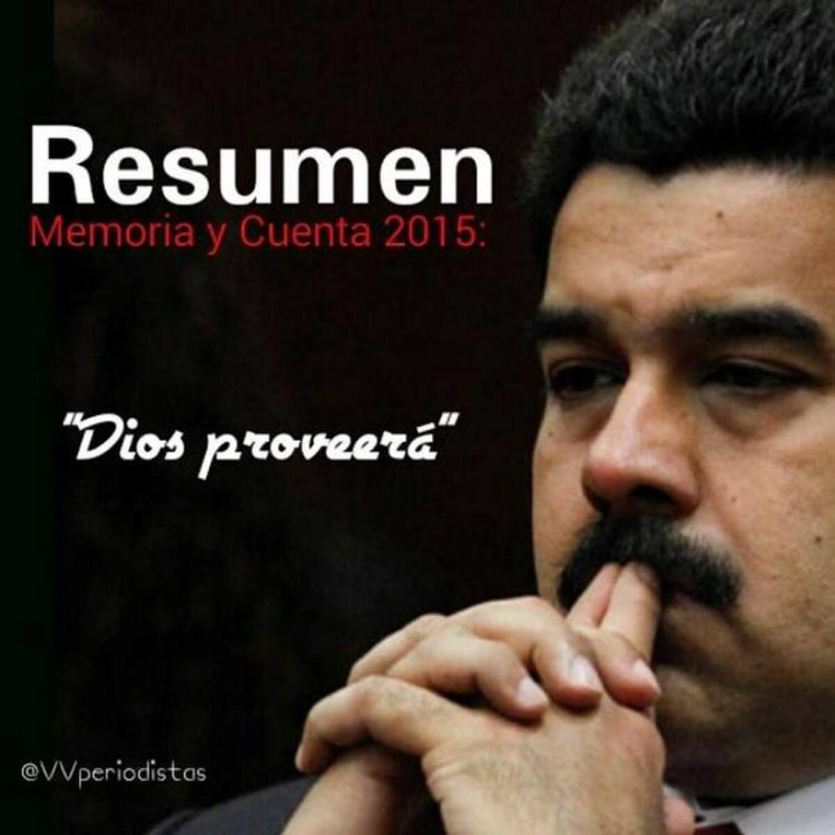 Uno de los favoritos para los memes es Nicolás Maduro.