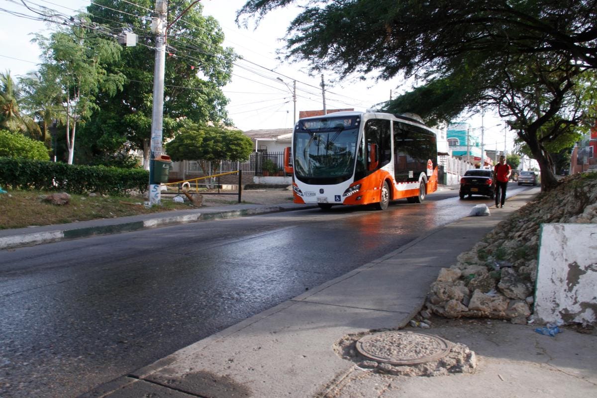 ¡Atención! Transcaribe ya no ingresará al barrio Los Calamares