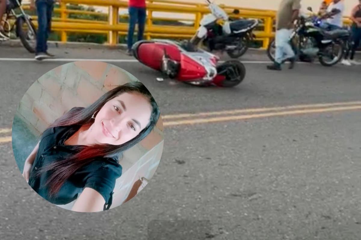 De 29 años y madre de 3 hijos, mujer que murió en terrible accidente de moto