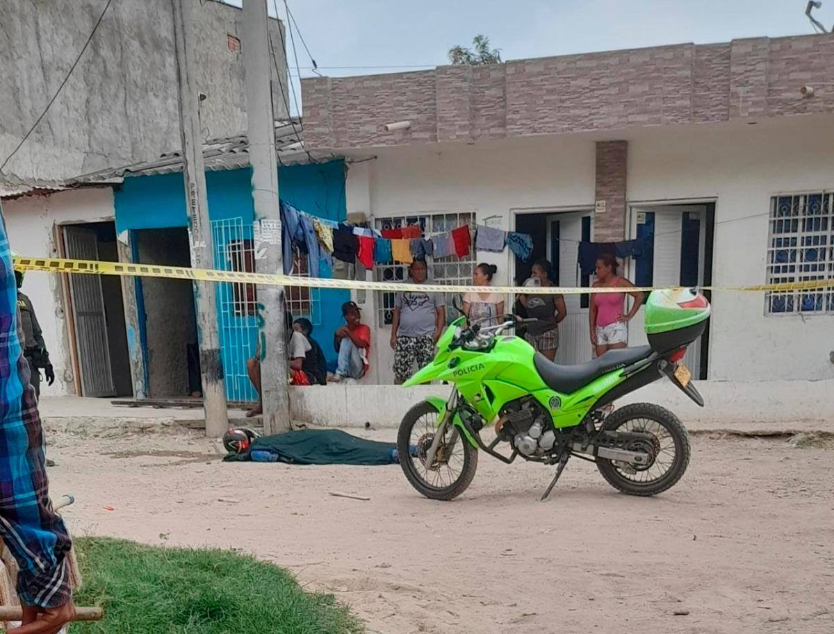En San José de Los Campanos fue asesinado el mototaxista Luis Alfonso Guerrero López.