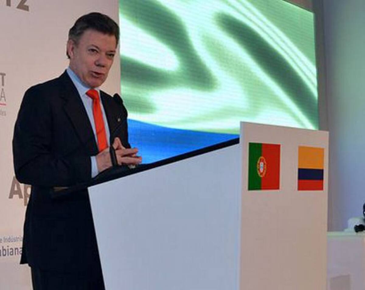 Juan Manuel Santos, presidente de Colombia. COLPRENSA