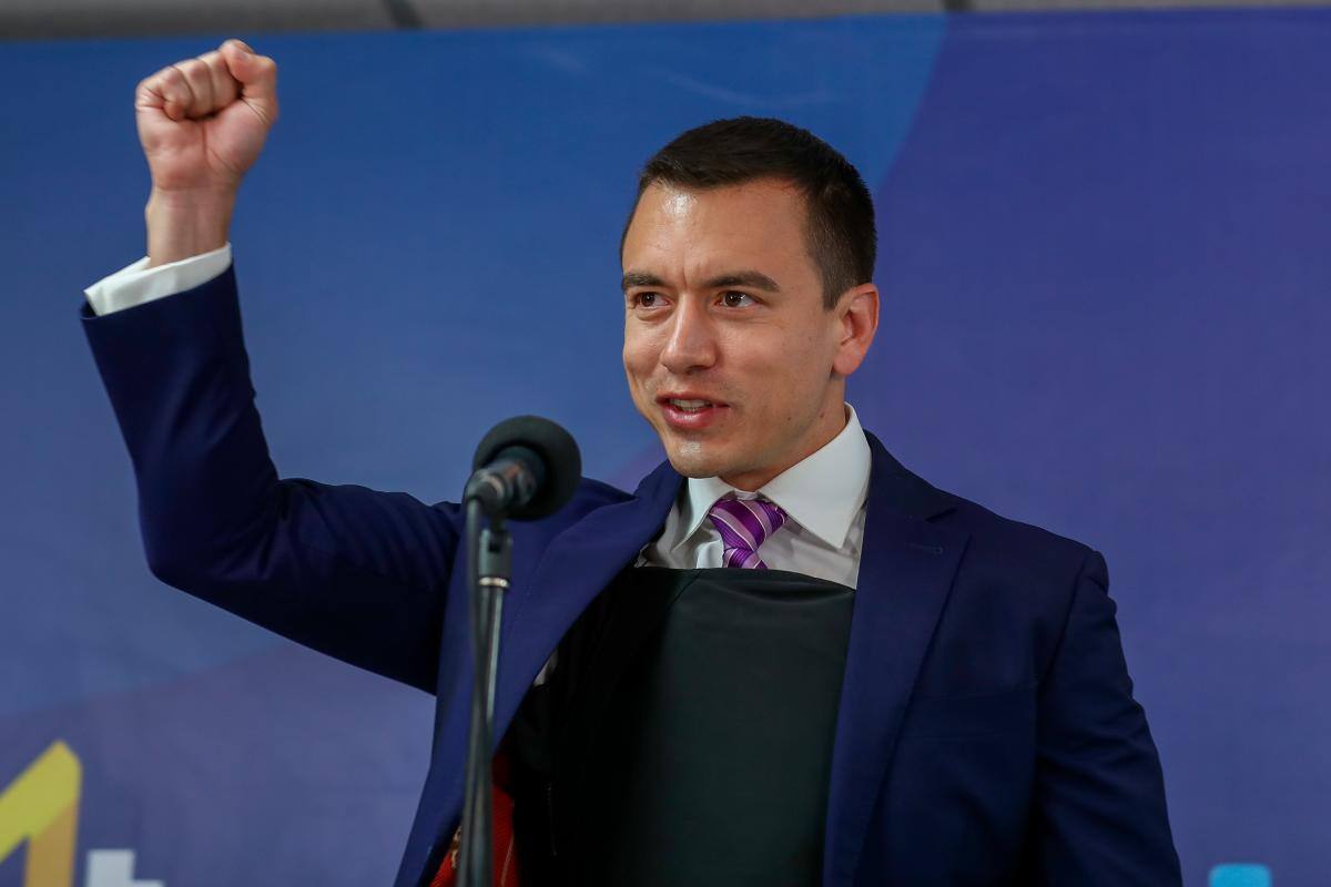 Daniel Noboa, frente a grandes desafíos como presidente de Ecuador