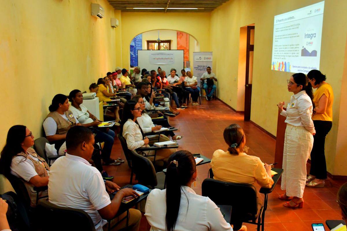 Se abren nuevos espacios para la inclusión y la cohesión social en Cartagena