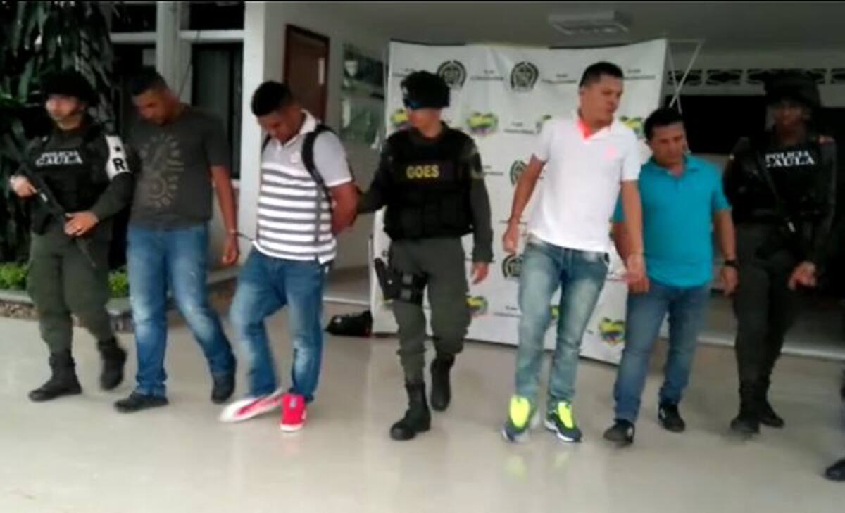 De acuerdo a investigaciones, estos individuos pertenecían a la banda delincuencial “Los Paisas”.