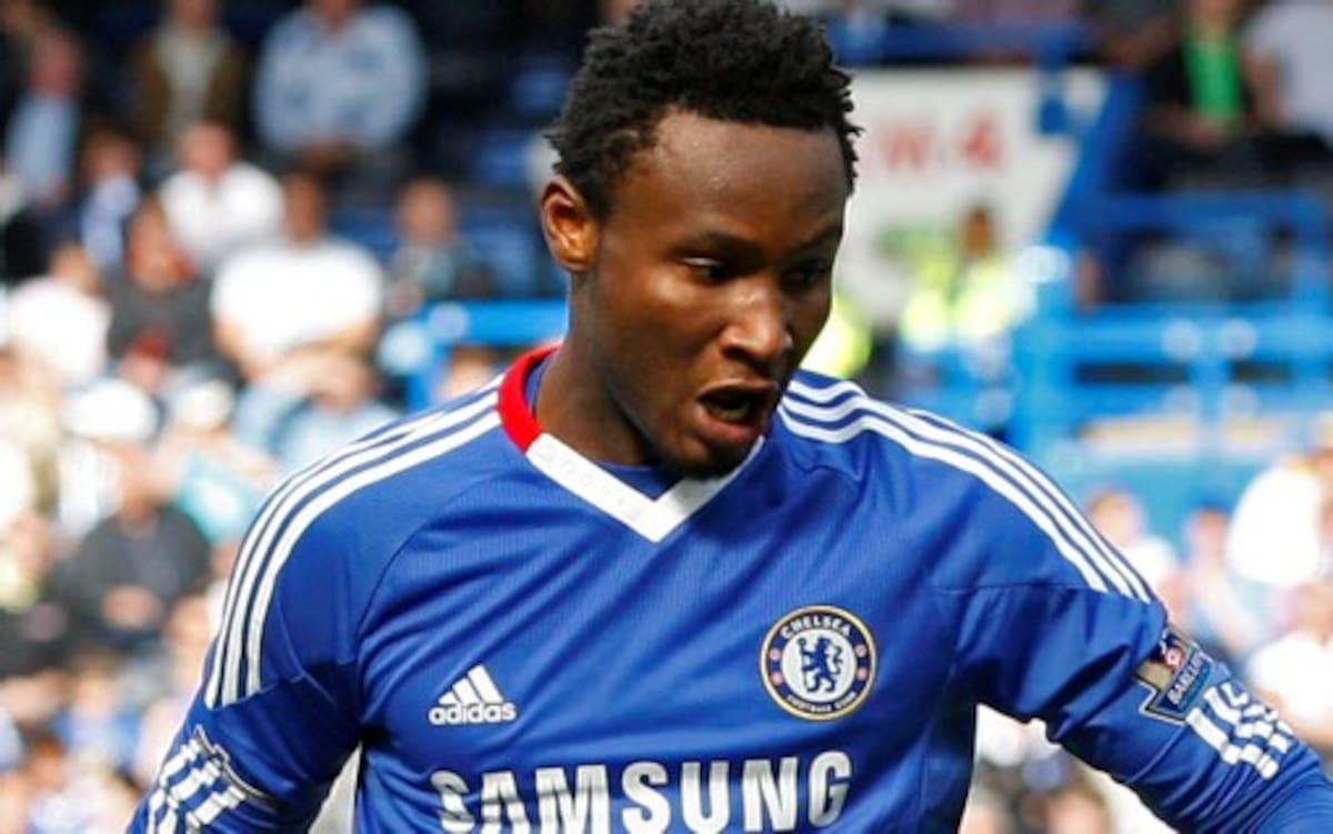 John Obi Mikel, mediocampista del Chelsea, cuyo padre fue secuestrado en Nigeria. ARCHIVO