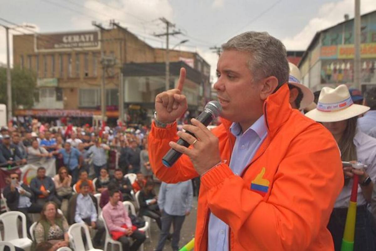 Iván Duque estará en Boyacá y Cundinamarca. Colprensa.
