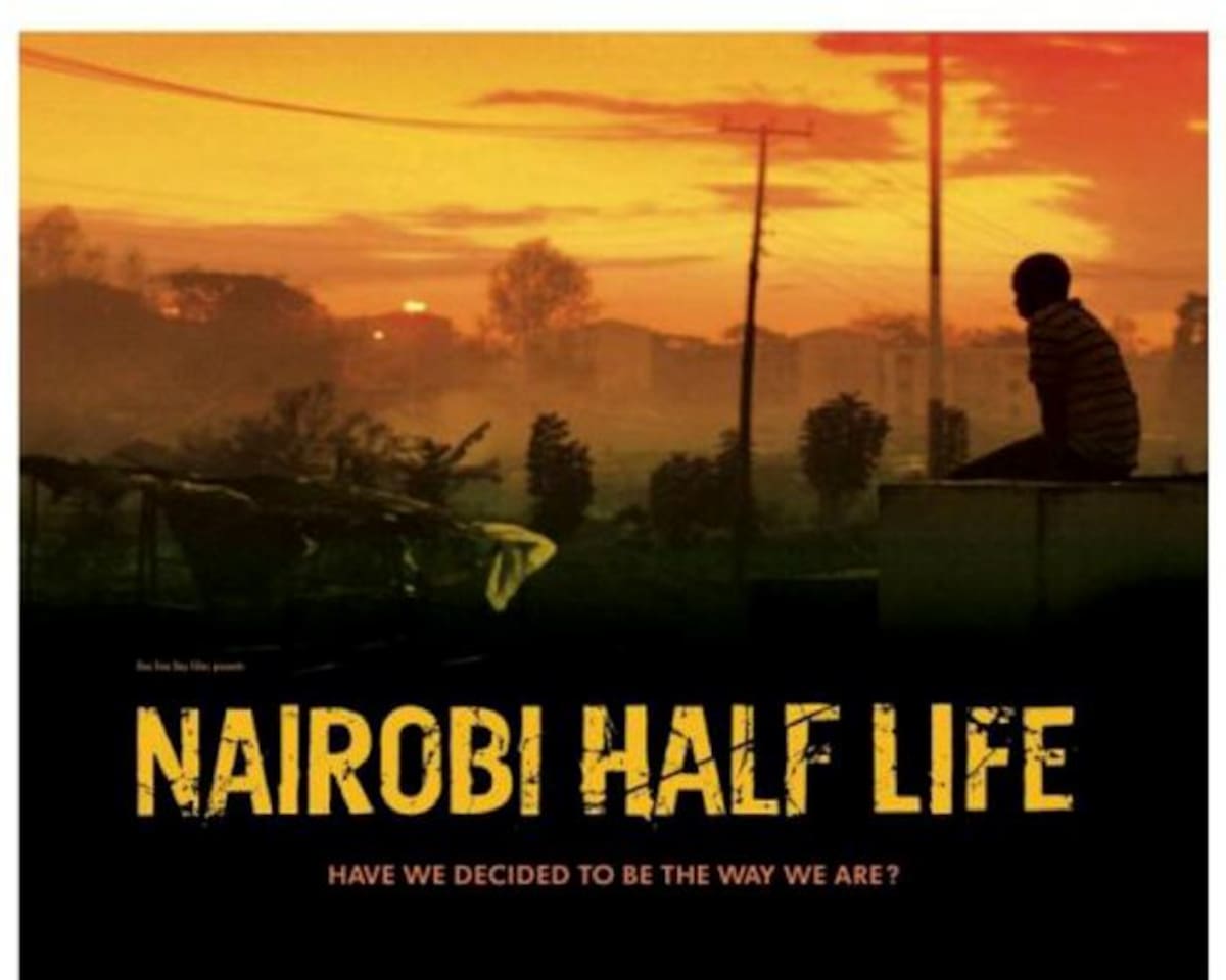 Afiche promocional de "Nairobi half life". Cortesía