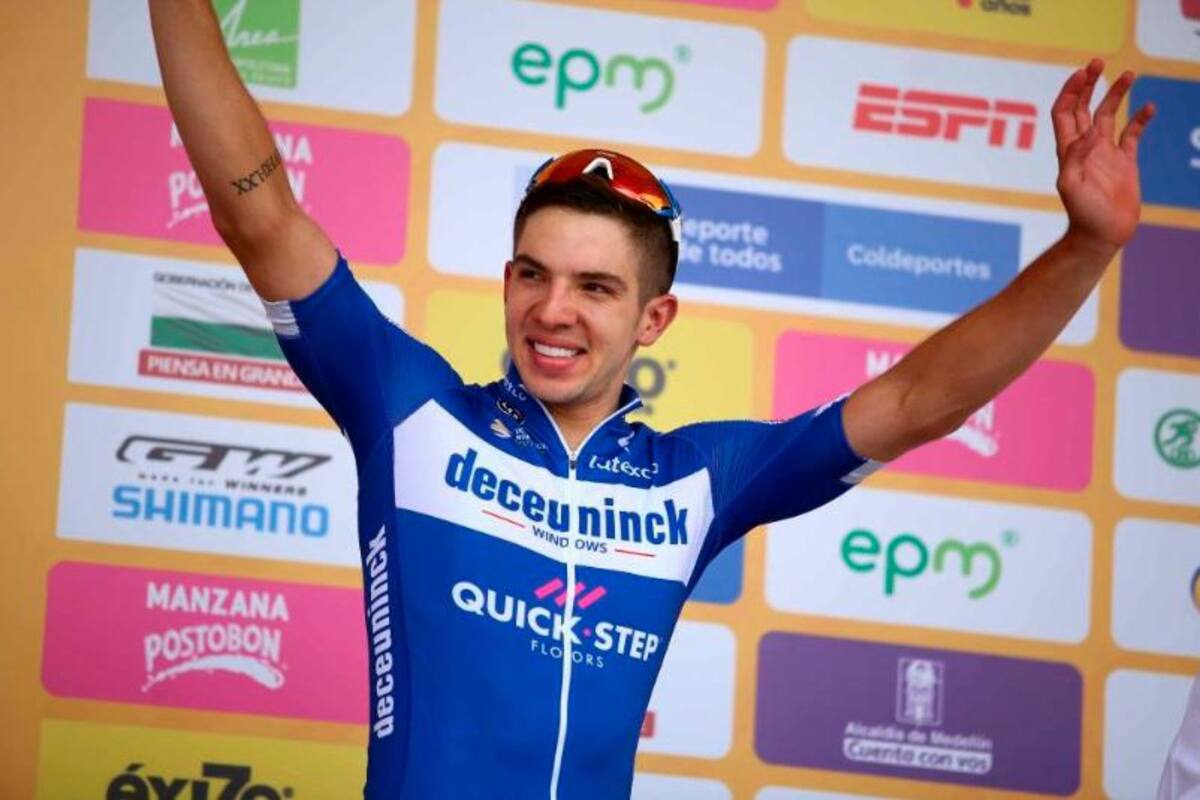 Álvaro Hodeg ganó la etapa 5 de la Vuelta al Benelux