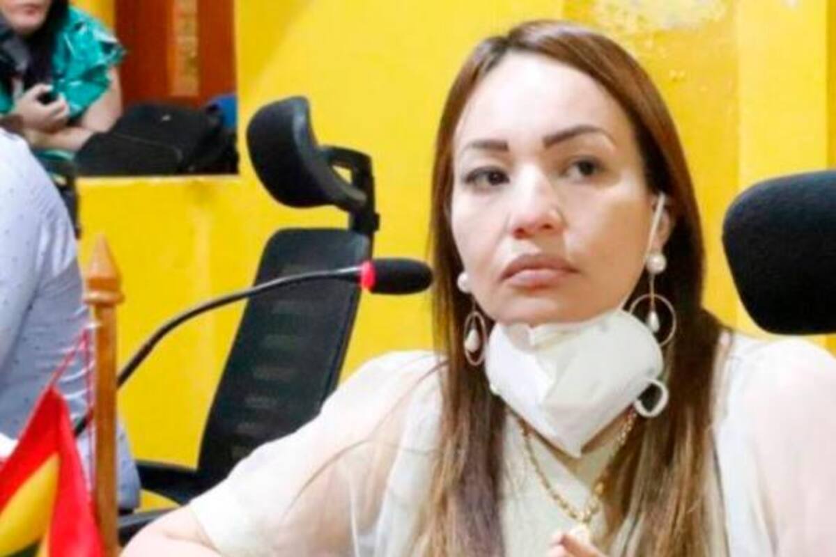 “No acepto cargos, soy inocente”: concejala Gloria Estrada