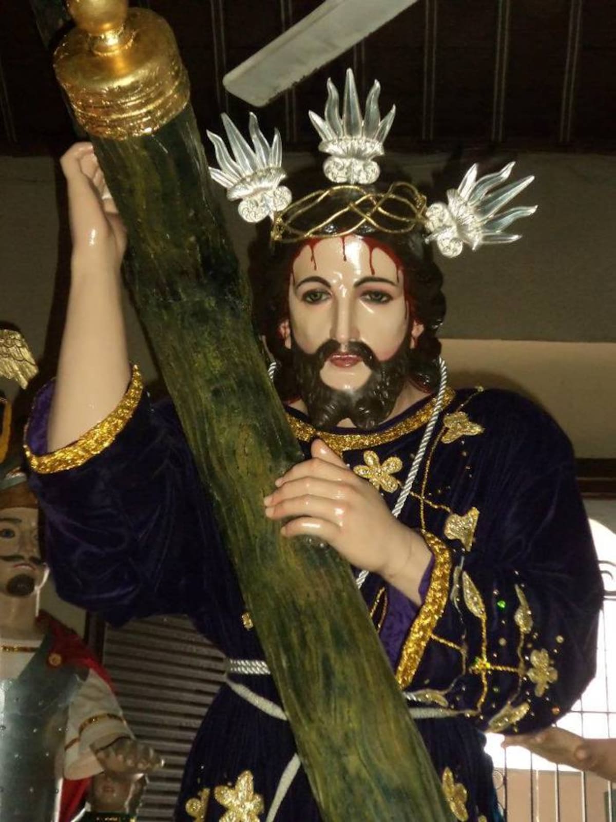 Una de las representaciones más bellas: Jesús de Nazareno del Paso Grande, imagen traída de París en los tiempos de la colonia. ABEL MARTÍNEZ RAPALINO*, ESPECIAL PARA EL UNIVERSAL