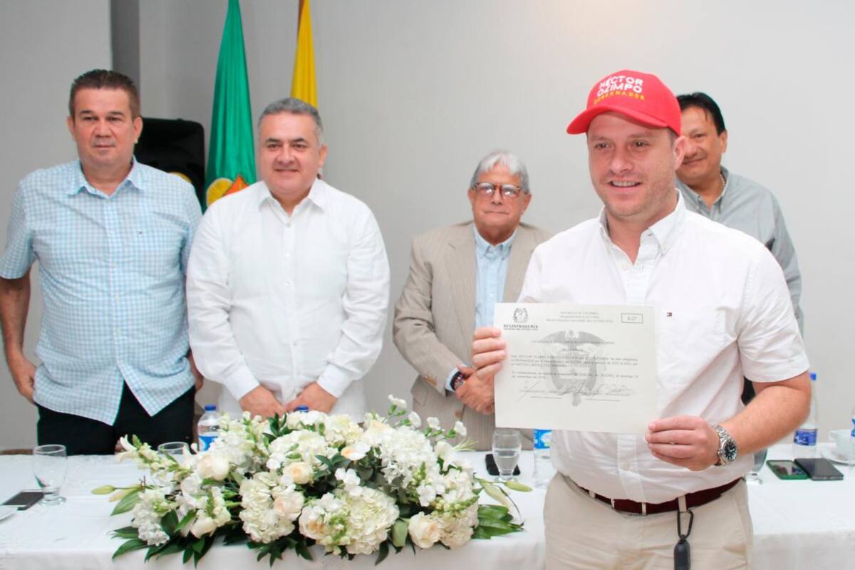 “Nos viene una nueva época para el departamento”: Gobernador electo de Sucre