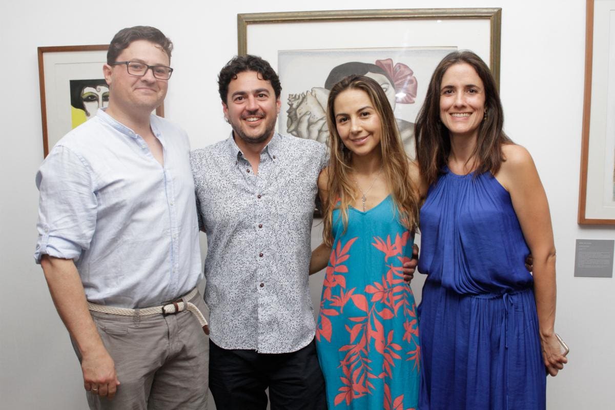 Tomás Hosie, Emilio Amado, Diana González y María Cristina Uribe.//Fotos: Nayib Gaviria - el Universal.