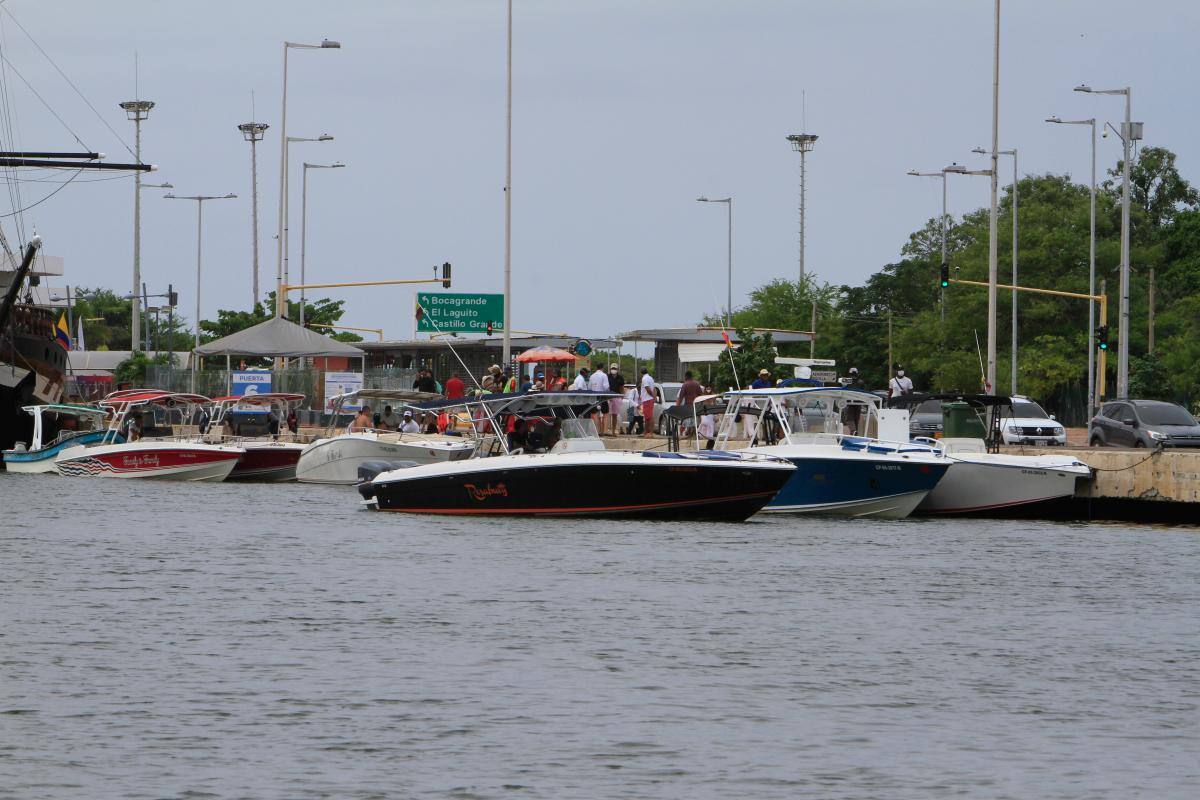 Se suspende la navegación por tormenta en Cartagena