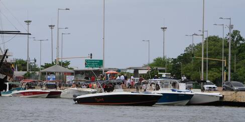 Se suspende la navegación por tormenta en Cartagena