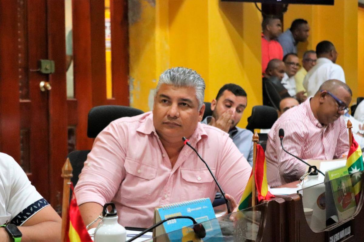 Óscar Marín, concejal.