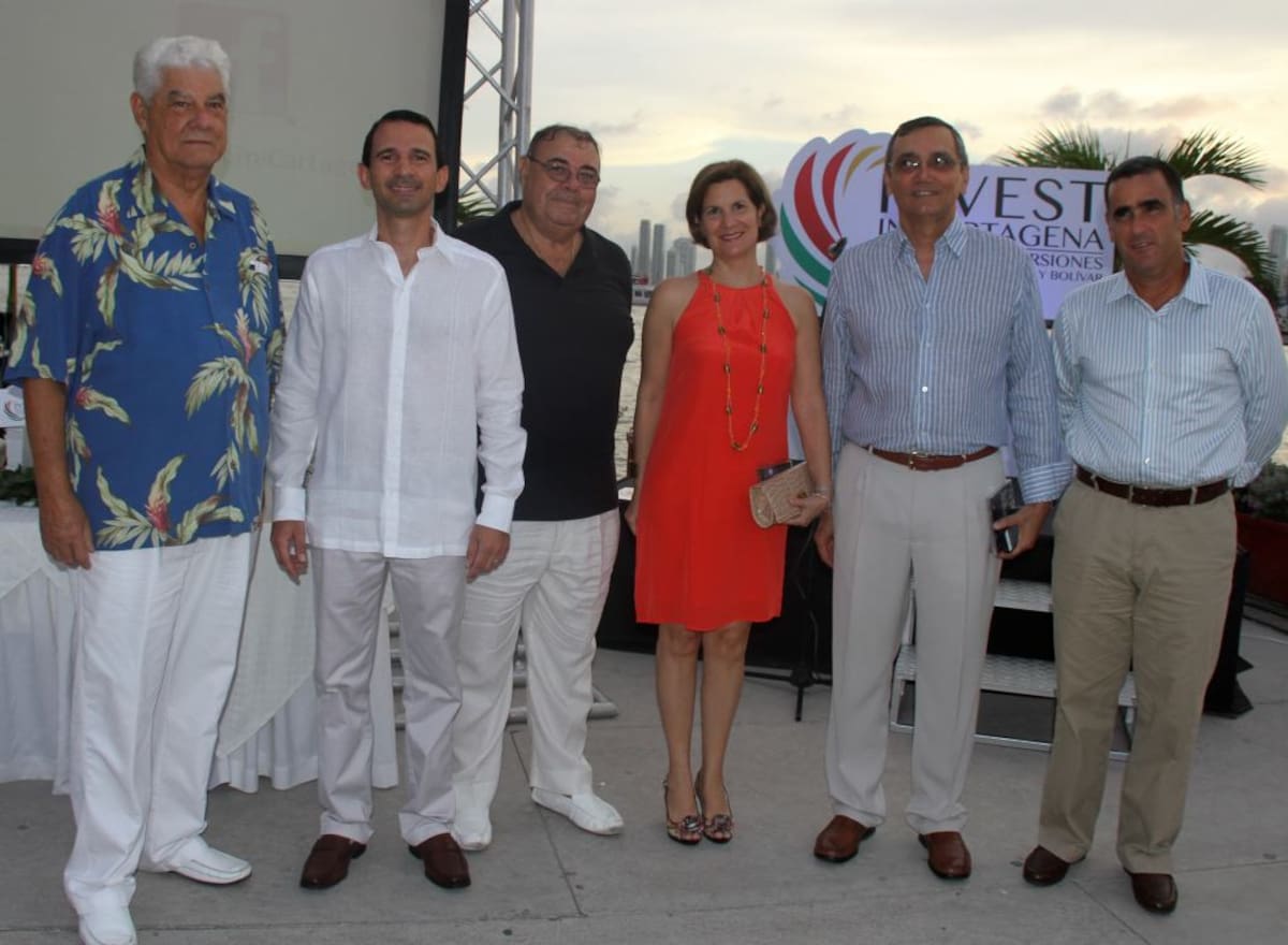 Jaime Borda, Rodrigo Salazar, Humberto Benedetti, Luz Elena de Díaz, José Alfonso Díaz y Magin Ortiga.