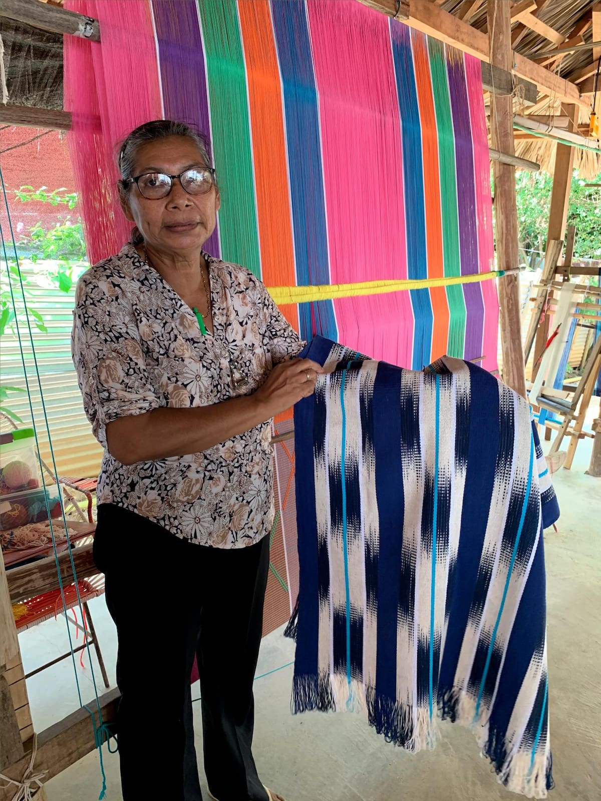 Olivia Carmona, una maestra artesana.