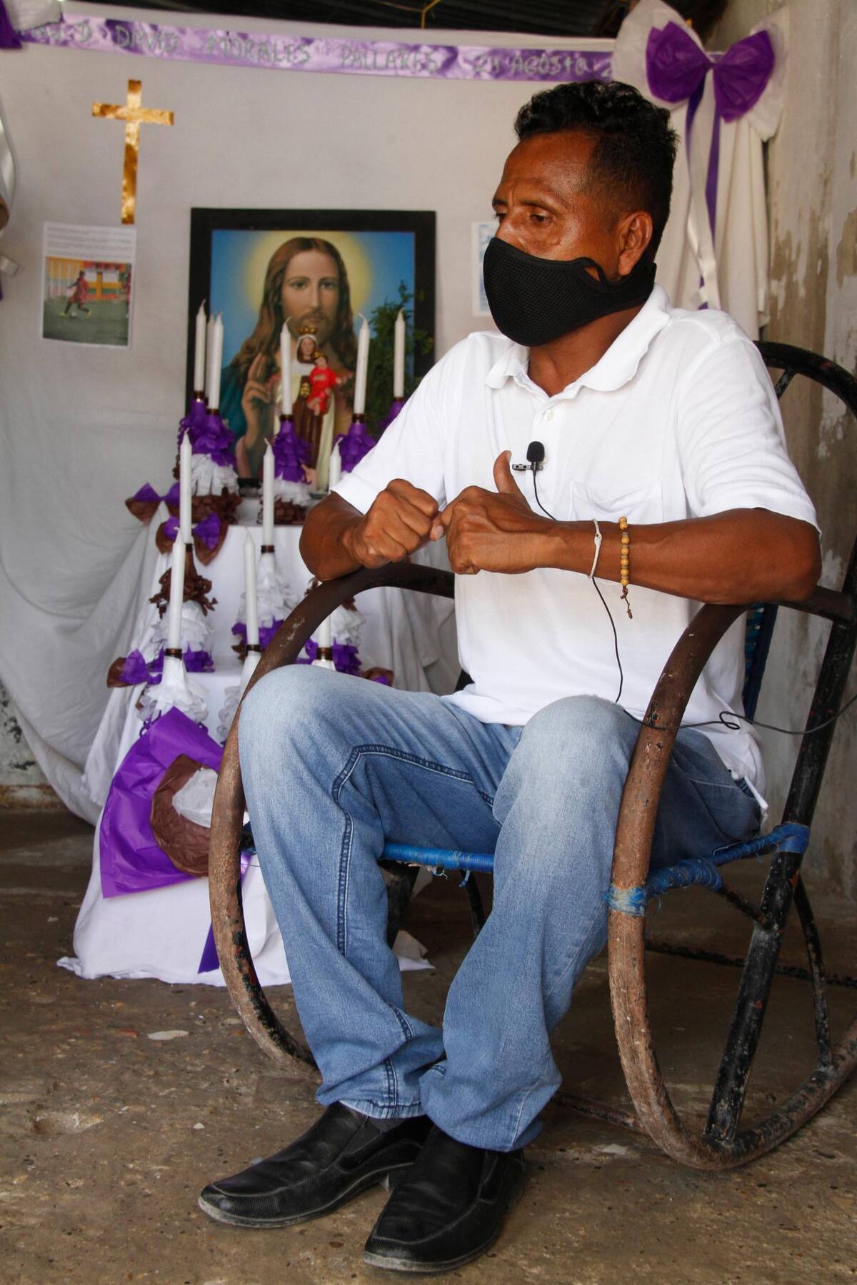 Harold Morales, padre, y Liceth Payares, madre.//Fotos: Luis Eduardo Herrán - El Universal.